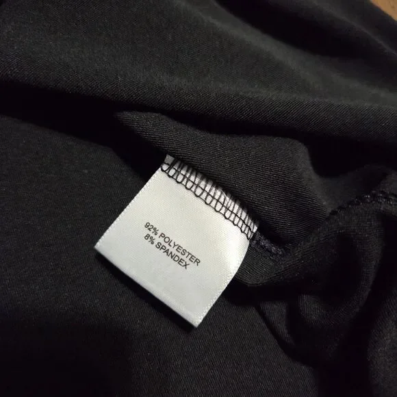 Peter Millar Summer Comfort Polo Shirt Men's Large Black Golf Performance - Picture 4 of 7